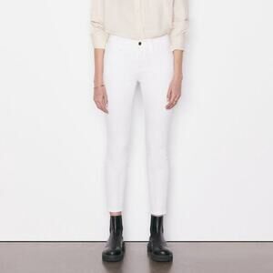 Frame Denim White Skinny Jeans